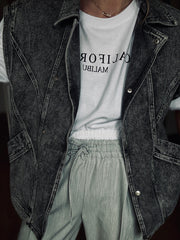 Veste sans manches - DENIM