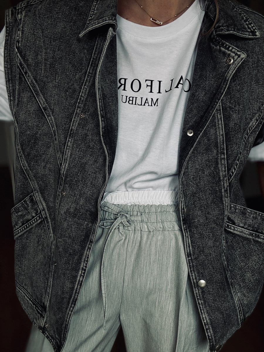 Veste sans manches - DENIM