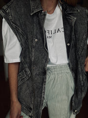Veste sans manches - DENIM