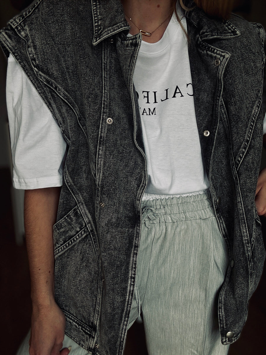 Veste sans manches - DENIM