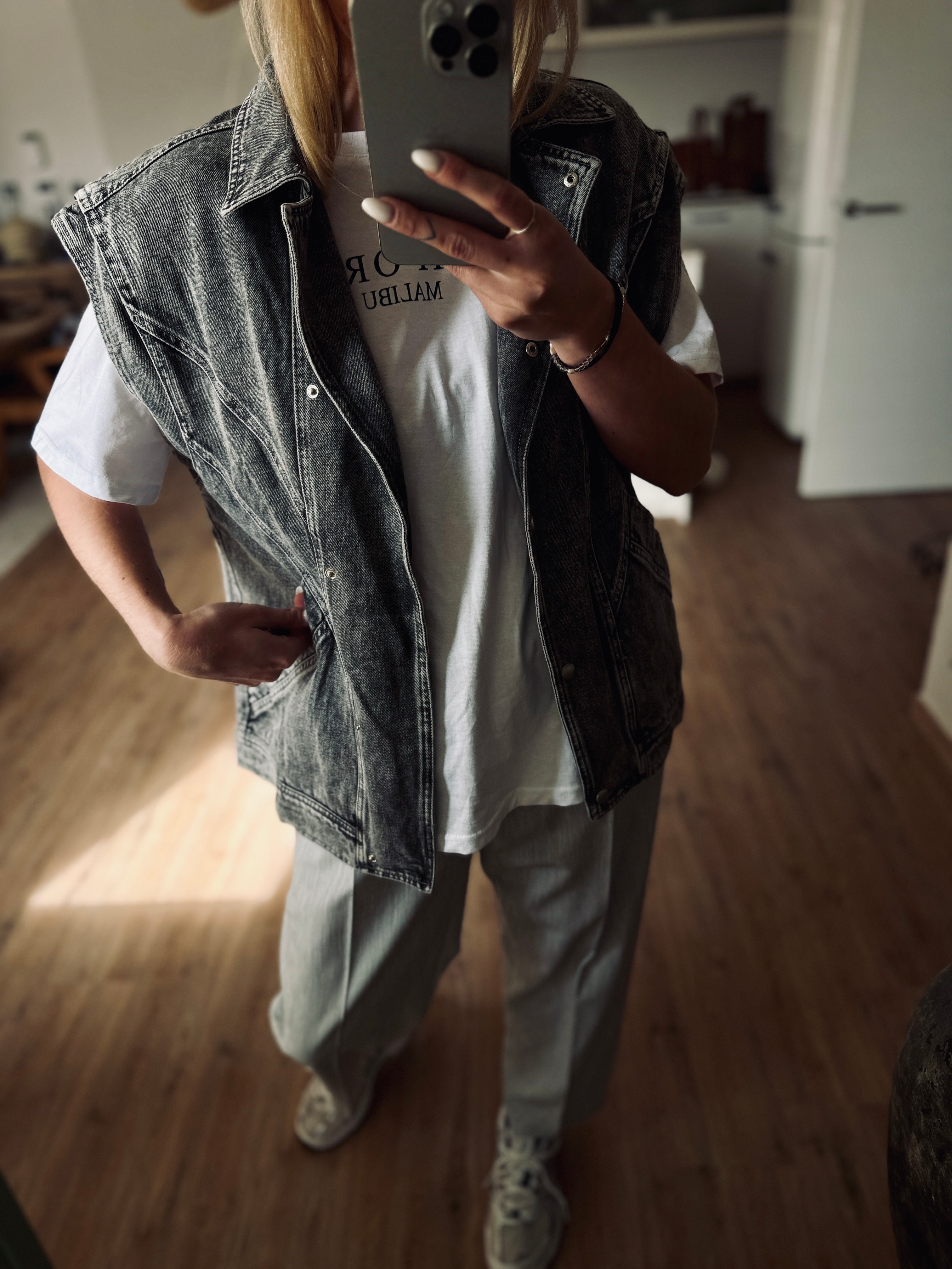 Veste sans manches - DENIM