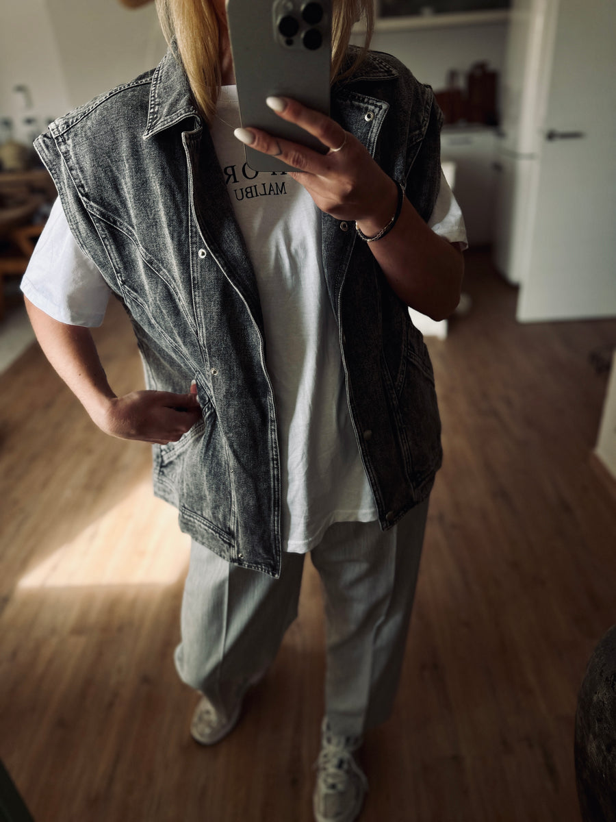 Veste sans manches - DENIM