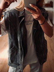 Veste sans manches - DENIM