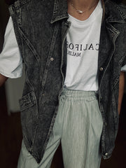 Veste sans manches - DENIM