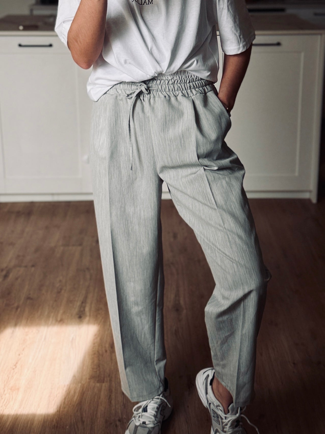 Pantalon droit - SMOKE (3 couleurs)