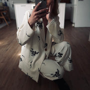 Ensemble blazer pantalon brodé - LYS