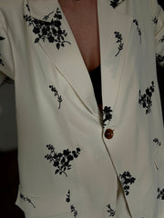 Ensemble blazer pantalon brodé - LYS