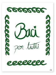 Affiche "Baci"