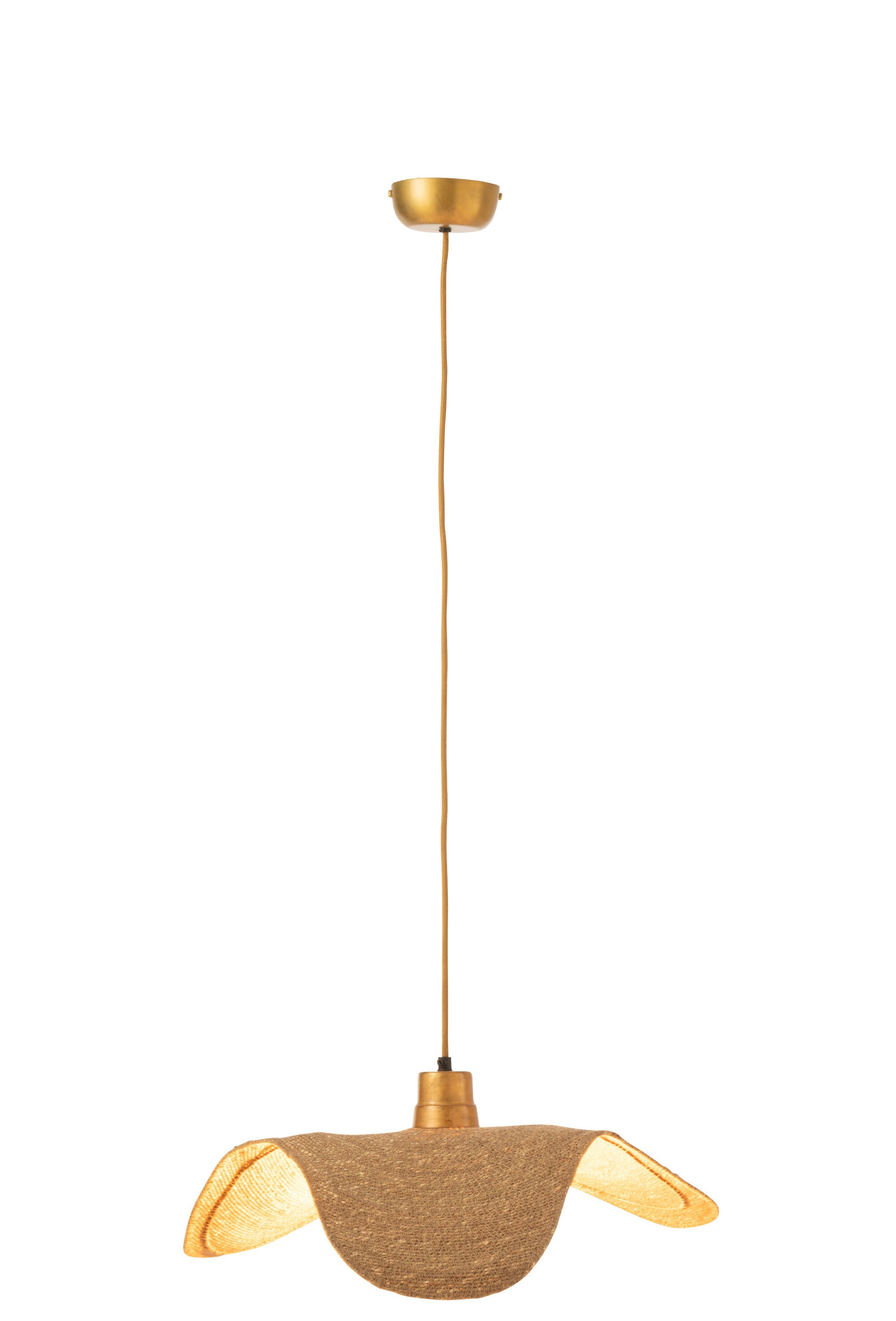 Suspension en jonc naturel (3 dimensions)