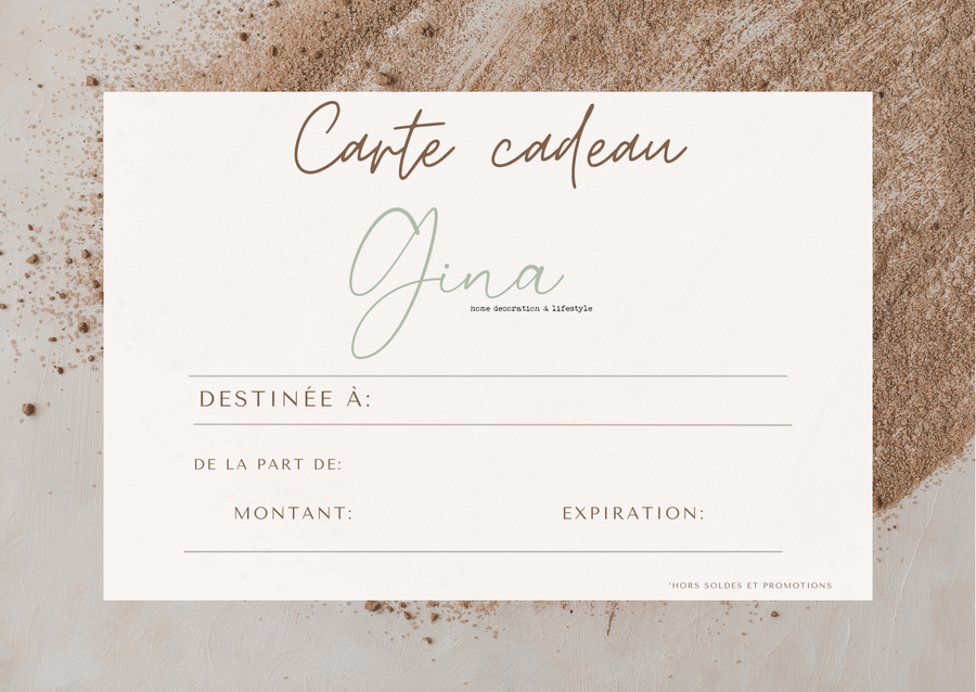 Carte cadeau