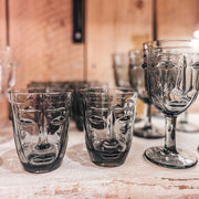 Set de 6 verres à pied Visage (plusieurs couleurs)