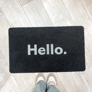 Paillasson en PVC "Hello" (deux couleurs)