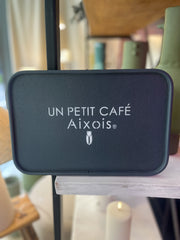 Plateau en liège "Un petit café Aixois" (plusieurs couleurs)