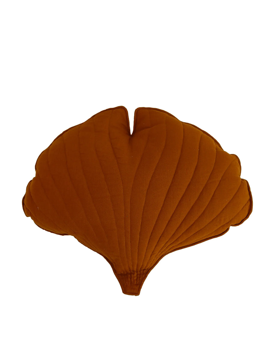 Coussin feuille de Ginkgo (deux couleurs)