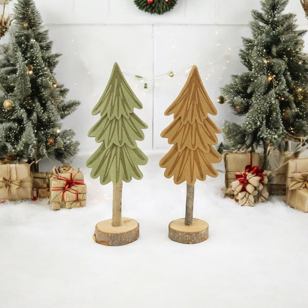 Sapin en bois (deux couleurs)