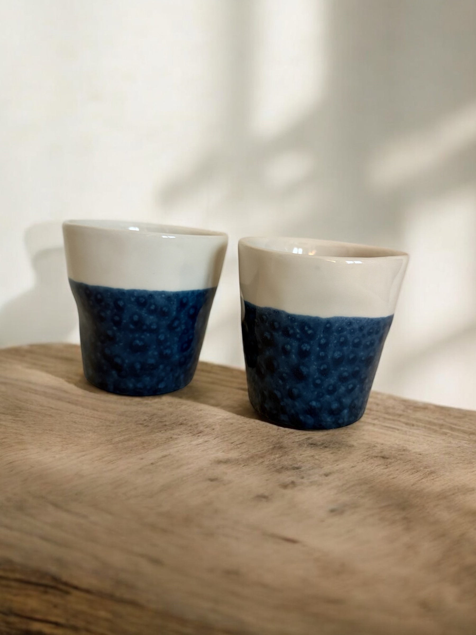 Tasses en céramique lungo - Terra Onyx (lot de 2)