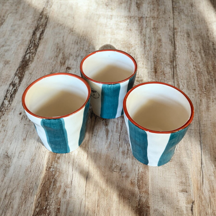 Tasse en céramique lungo - Tribu (lot de 2)