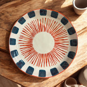 Plat profond en céramique - Tribu