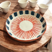 Plat profond en céramique - Tribu