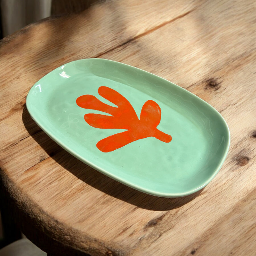 Assiette de présentation PM - Aqua