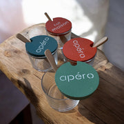 Pot en verre pour tartinable - Apéro (3 couleurs)