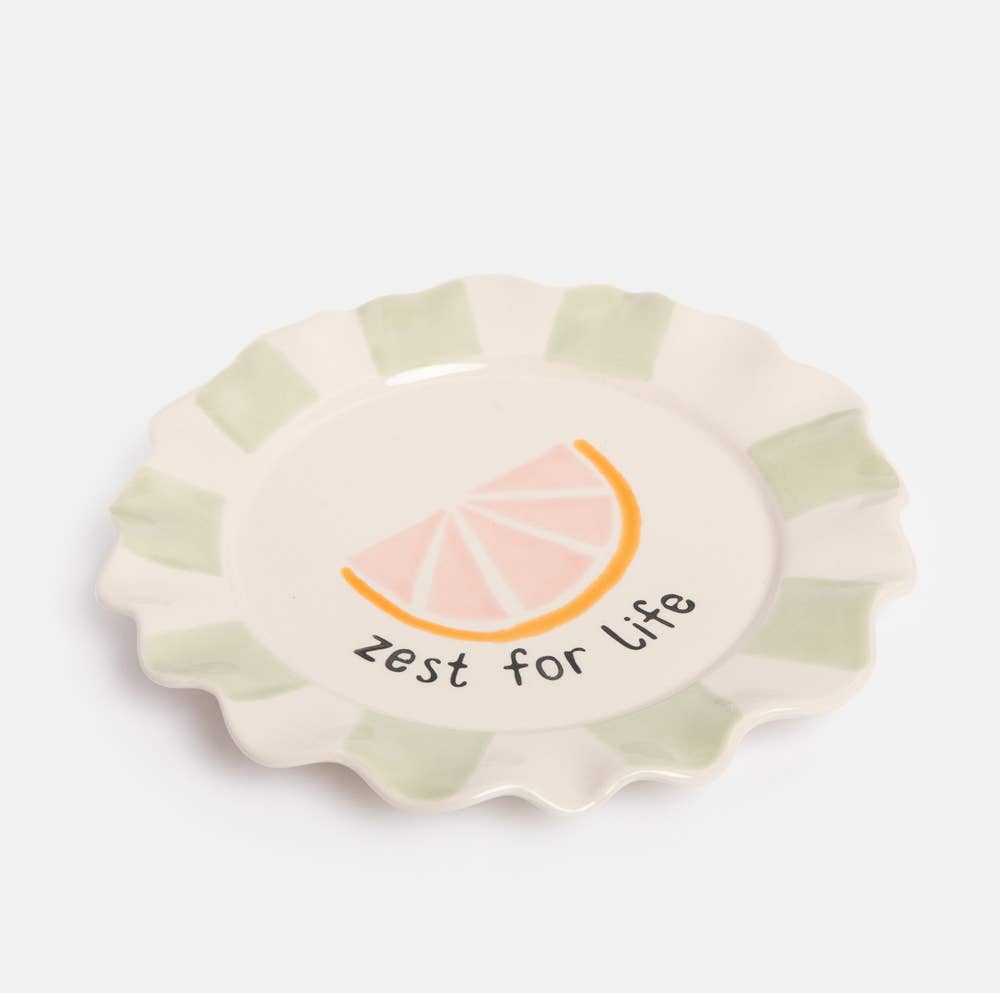 Assiette pamplemousse - ZEST FOR LIFE