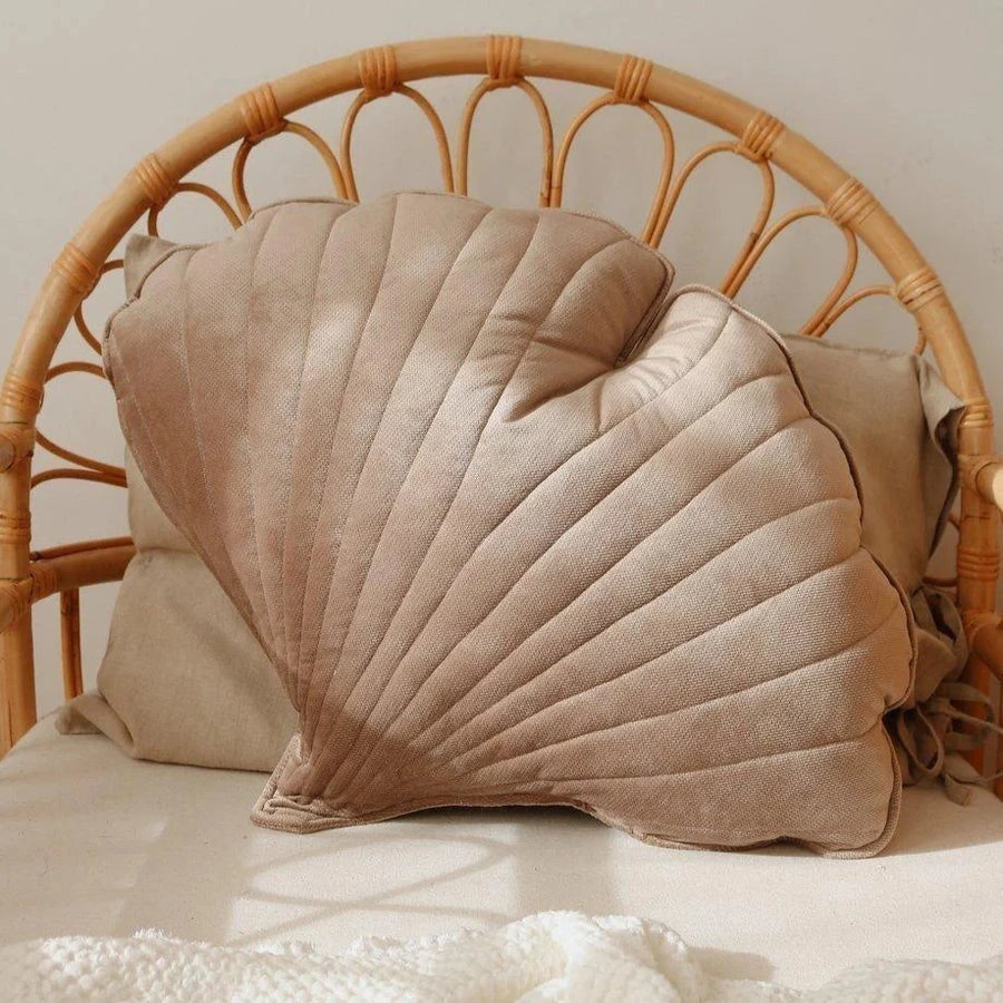 Coussin feuille de Ginkgo (deux couleurs)