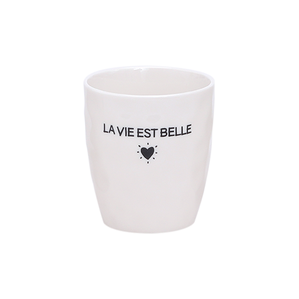 Tasse en céramique à message (4 messages)